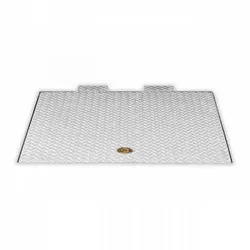 Hailo Schachtabdeckung HS8 Edelstahl rechteckig tagwasserdicht und geruchssicher Klasse B 125kN 1000x1000mm