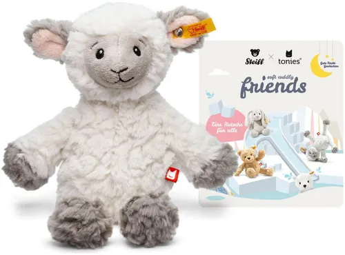 tonies Hörspielfigur Steiff Soft Cuddly Friends - Lita Lamm - Kinder-Musikboxen mit einer Spieldauer von 70 min, ideal für kreative Spielstunden und zum Kuscheln.