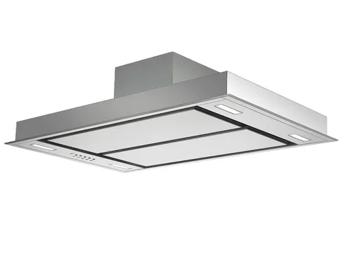 Hoover HDC110IN Deckenhaube 110 cm Edelstahl - Dunstabzugshaube mit 991 m³/h Luftleistung, ideal für große Küchen und sorgt für frische Luft ohne störende Geräusche.