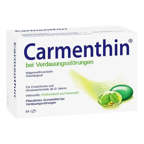 Carmenthin bei Verdauungsstörungen - Medikamente gegen Blähungen und Völlegefühl, schnell und effektiv für Ihr Wohlbefinden