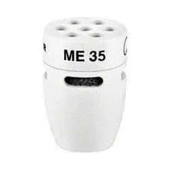 Sennheiser ME 35 WKondensatormikrofonkopf für MZH-Schwanenhälse, Superniere, weiß, in