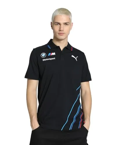 Puma BMW Team Poloshirt für Herren - Stylisches Poloshirt für Herren in Anthrazit, ideal für Freizeit und Sport. Hochwertige Materialien sorgen für optimalen Tragekomfort und Bewegungsfreiheit.