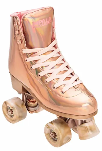 IMPALA QUAD SKATE Rollschuh Marawa Rose Gold - 36 - Inliner - Vegan-freundlicher Rollschuh mit exklusivem Marawa Design, gepolstertem Schaft und langlebigen Materialien für Komfort und Halt.