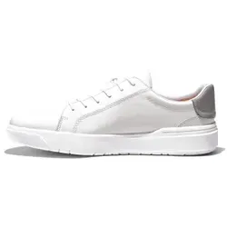 Timberland Mens Low Lace UP Sneaker blanc de blanc 10 - Herren Halbschuhe, ideal für Freizeit und Alltag, bieten Komfort und Stil in einem zeitlosen Design.