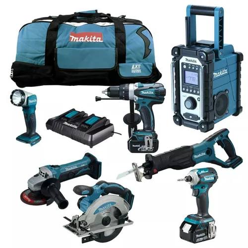 MAKITA DTD171 Z Akku-Schlagschrauber RTJ LXT 18V 11tlg. Akku Werkzeug Combo Kit