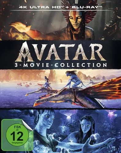 Avatar 3-Movie-Collection [4K UHD + Blu-ray]