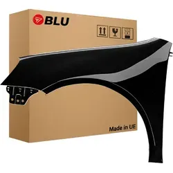 BLU Kotflügel für VW Golf V 5, links, Schwarz BlackMagic - Hochwertiger Kotflügel, einbaufertig und lackiert in LC9Z Black Magic, passend für VW Golf V (2003-2009). Qualität aus der EU für eine perfekte Passform.