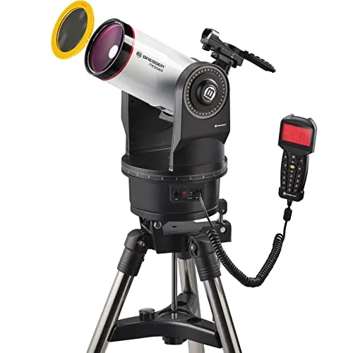 Bresser Optik Messier MCX-102 GoTo Teleskop - Teleskop mit GoTo Computer-Steuerung für einfaches und präzises Beobachten von Himmelskörpern. Ideal für Hobbyastronomen und leicht transportierbar.