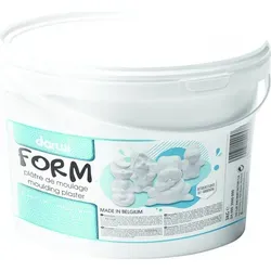 Darwi DA0903000000C Professionelle Modelliermasse 3 kg - Modelliermasse für kreative Projekte, ideal zum Gießen von Formen aus Latex und Silikon. Einfach zu verwenden, schnelltrocknend und verziere deine Kreationen nach dem Trocknen!