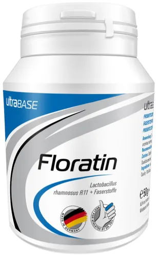 Ultra Sports Floratin 90 Kapseln - Vitamine & Mineralien, fördert die Darmgesundheit und das allgemeine Wohlbefinden mit hochwertiger probiotischer Formel.