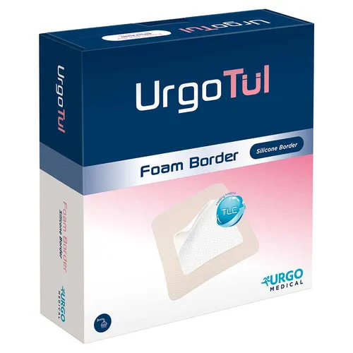 Urgotül Foam Border 15x15 cm Verband - 10 St - Hochwertiger Wundverband mit Schaumstoffrand, ideal für die sichere Wundversorgung und optimalen Schutz.