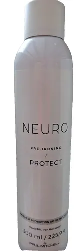 Paul Mitchell Neuro Protect HeatCTRL Iron Spray 300 ml - Hitzeschutzspray für glänzende Styles. Schützt das Haar vor Hitzeschäden, sorgt für langanhaltenden Halt und reduziert Frizz. Ideal für die Anwendung vor dem Styling mit Glätteisen oder Lockenstab.