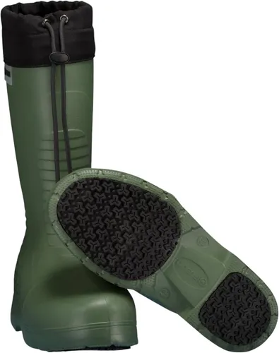 FUBUKI NISEKO 3.0 Gummistiefel - 45 Olive - Hochwertige Gummistiefel für den Winter, 100% wasserdicht, robust und leicht. Ideal für kalte, verschneite Bedingungen mit schockabsorbierender Ferse und verstärktem Knöchel.