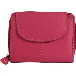 Leonardo Verrelli Geldbörse Tanita aus Echtleder - Verschiedene Farben - Elegante Geldbörse aus weichem Lammleder mit großem Stauraum. 13 Kartenfächer, Münzfach mit Reißverschluss und ein modernes Design machen sie zum perfekten Begleiter für jeden Tag.