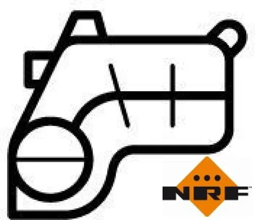 NRF 454156 Ausgleichsbehälter für Kühlmittel Ausgleichsbehälter Tank