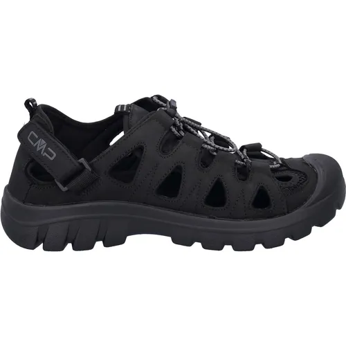 CMP Avior MAN 2.0 Hiking Sandal nero (U901) 44 - Wanderschuhe für Herren, ultraleicht mit weichem Nubuk-Obermaterial und stark dämpfender EVA-Sohle für maximalen Komfort und Flexibilität bei Outdoor-Abenteuern.