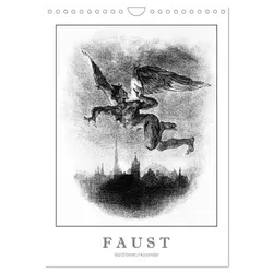 Timearts Kunstkalender | Faust - Weltliteraturkalender (Wandkalender 2026 DIN...