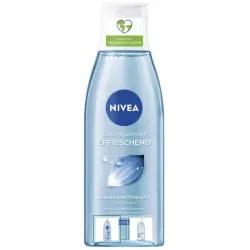 NIVEA Erfrischendes Gesichtswasser 200 ml - Reinigendes Gesichtswasser für normale und Mischhaut. Versorgt die Haut intensiv mit Feuchtigkeit, ohne sie auszutrocknen. Ideal für ein erfrischtes Hautgefühl.
