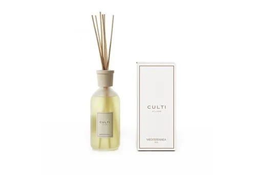 Culti Milano Diffusor Umgebung Stil Mediterran 500 ml - Eleganter Raumduft im mediterranen Stil, 500 ml für langanhaltende Frische und ein angenehmes Ambiente.