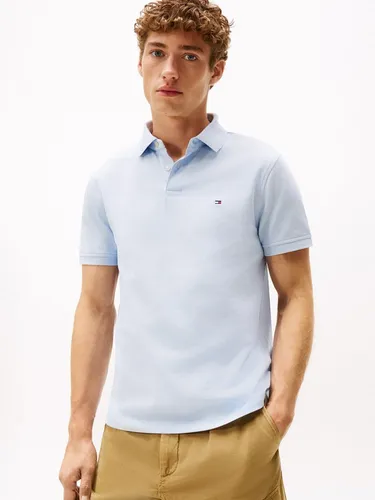 Tommy Hilfiger Herren Poloshirt 1985 Regular Fit S - Poloshirt aus weichem Bio-Baumwoll-Piqué mit TH-Flex-Technologie für optimalen Tragekomfort und Formstabilität – ein Must-Have für stilbewusste Männer.