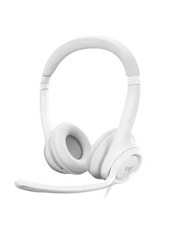 Logitech H390 Verkabelter Kopfhörer - Kopfhörer mit rauschunterdrückendem Mikrofon für klare Gespräche, ideal für PC, Laptop und Chromebook. Ergonomisches Design mit Inline-Steuerung für hohen Tragekomfort.
