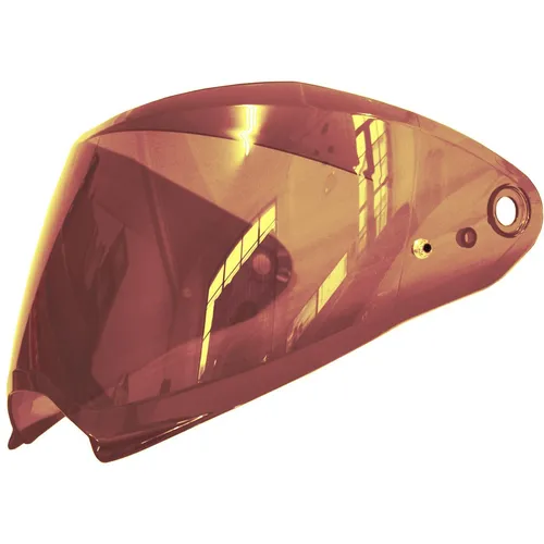 HJC HJ-32 Visier für F70 Motorrad Helm - rot verspiegelt - Motorrad-Headsets: Hochwertiges Visier mit rot verspiegeltem Design für optimalen UV-Schutz und stylisches Aussehen.