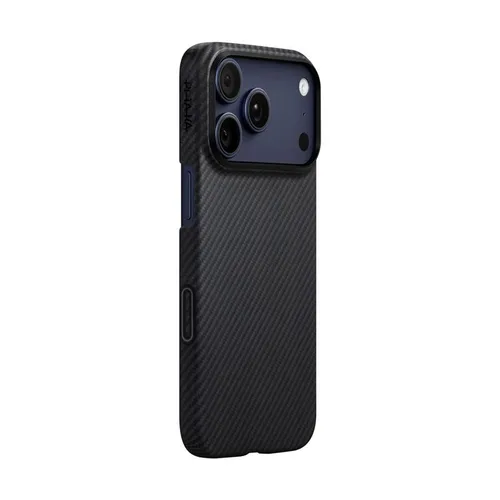 Pitaka Ultra Slim Case für iPhone 17 Pro Max - Hülle für Apple iPhone 17 Pro Max, ultradünn und leicht, aus hochwertigem Aramid, MagSafe-kompatibel und ideal für minimalistischen Schutz.