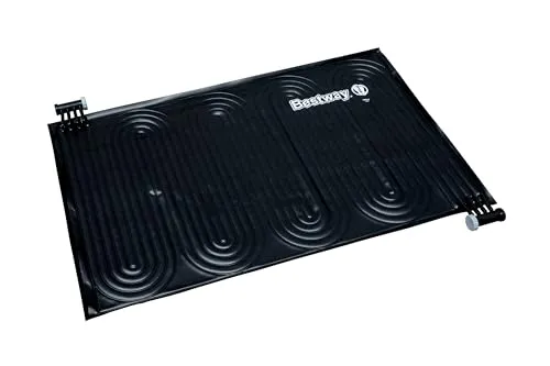 Bestway Solar-Poolheizung 110 x 171 cm - Poolheizung aus langlebigem Material, erhöht die Wassertemperatur um 3-5 ºC, ideal für effiziente Nutzung mit Filterpumpen bis 9.462 l/h. Perfekt für entspannte Schwimmstunden!