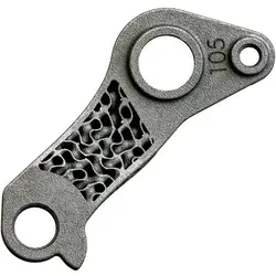 Silca Schaltwerk Silca Schaltauge Specialized SPECIALI ZED #105 SHIMANO DM silber - Schaltwerk für Specialized Fahrräder, extrem steif und leicht dank 3D-Druck-Technologie, ideal für leistungsorientierte Radfahrer.