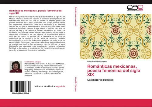 Lilia Granillo Vázquez | Románticas mexicanas, poesía femenina del siglo XIX