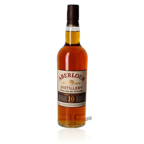 Aberlour 10 Jahre Forest Reserve - Feinster Whisky aus Schottland - Whisky der Kategorie Single Malt, 10 Jahre gereift, mit einzigartigen Aromen von Früchten und Gewürzen für ein unvergleichliches Geschmackserlebnis.