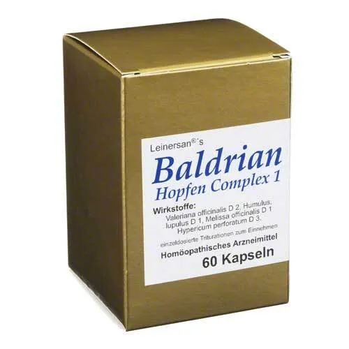 Baldrian Hopfen Complex 1 Le Kapseln 60 St