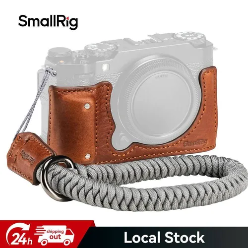 SmallRig Portable X-M5 Leather Half Case Kit, Camera Case for FUJIFILM X-M5 4880