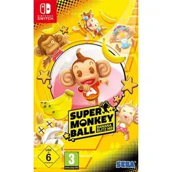 Super Monkey Ball Banana Blitz HD für Switch - Arkade-Spiel mit verbesserter Grafik und optimierter Steuerung, ideal für Neueinsteiger und Serien-Veteranen. Neu: Minigame-Modus "Decathlon" und Online-Leadboards für globale Herausforderungen!