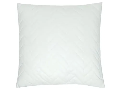 ZOLLNER Antiallergisches Kopfkissen 80x80 cm - Kissen für Allergiker, waschbar bei 95°C für hygienische Sauberkeit und optimale Luftzirkulation dank bauschiger Polyesterfüllung.