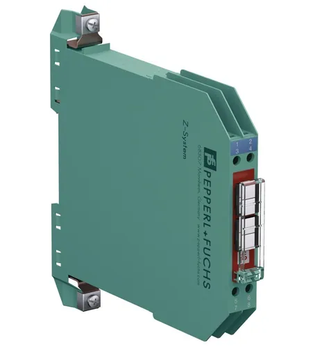 Pepperl+Fuchs Z779.H.F Zenerbarriere Trennschaltverstärker - Kompakte Zenerbarriere für die sichere Trennung in elektrischen Anwendungen, mit 2 Kanälen und Schraubanschluss für einfache Installation.