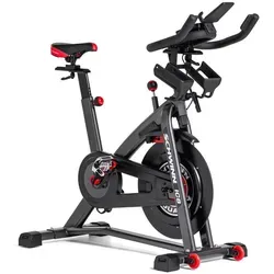 Schwinn Fitness 800IC Indoor Cycling Bike - Schwarz - Heimtrainer mit 18 kg Schwungrad und 100 Widerstandsstufen, kompatibel mit Peloton und Zwift für maximales Trainingserlebnis.