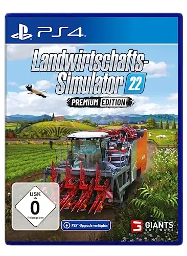 Landwirtschafts-Simulator 22: Premium Edition - PlayStation 4, realistisches Farming-Erlebnis mit erweiterten Features und neuen Inhalten