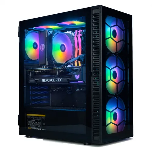 Meinpc MSI 5600 RTX 4060 Gaming-PC - PC-Systeme mit AMD Ryzen 5 5600, 32 GB RAM und 2000 GB SSD für blitzschnelle Ladezeiten. Ideal für Gamer mit RGB Kühler und Windows 11 vorinstalliert.