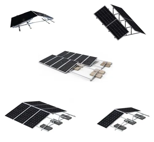 Balkonkraftwerk Halterung Komplettset für 8 Panele - OST-WEST vertikal - Universelles Montagesystem für Solarpanele mit verstellbarem Neigungswinkel von 10-40°. Hohe Stabilität und witterungsbeständig, ideal für Flachdächer und Balkonkraftwerke.