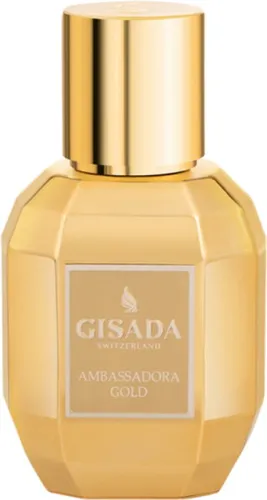 Gisada Damenduefte Ambassadora Gold Eau de Parfum Spray 50 ml - Erleben Sie die exquisite Duftkomposition von Gisada Ambassadora Gold: Fruchtige Mandarine und Blaubeere treffen auf florale Noten und eine warme Basis. Ideal für besondere Anlässe und den täglichen Gebrauch.