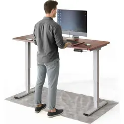 DESKSPACE Pro Plus Höhenverstellbarer Elektrischer Schreibtisch 140 x 70 cm - Ergonomischer Schreibtisch mit elektrischem Motor und Memoryfunktion für individuelle Höheneinstellungen. Ideal für Büro und Homeoffice, stabil und langlebig.