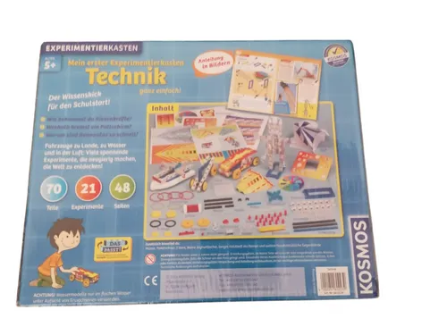 Mein Erster Experimentierkasten Technik Kosmos Kinderspiel Lernspiel Basteln NEU