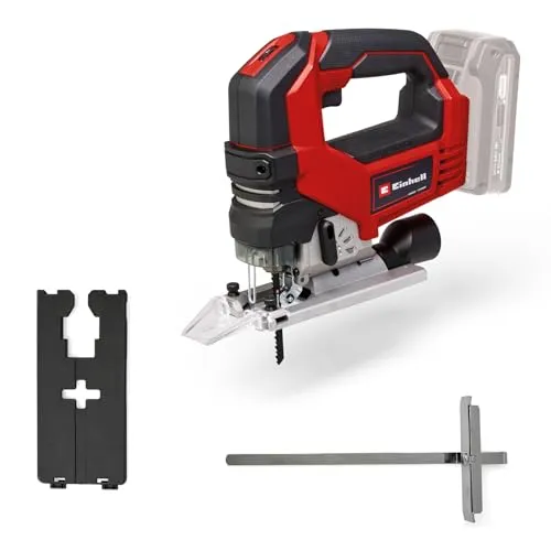 Einhell TP-JS 18 135 LiBL-Solo - Akku Stichsäge mit Pendelhub, schnelles und präzises Sägen für Holz bis 135mm