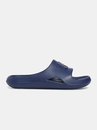 Under Armour M Locker V SL Academy Slides - Sandalen für Herren, schnelltrocknendes EVA, ideal für Umkleide und Pool, mit verbesserter Dämpfung und rutschfester Außensohle für sicheren Halt.