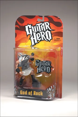 Guitar Hero God of Rock White Toga Action Figur 15cm - Action-Figur God of Rock White Toga aus der beliebten Guitar Hero Reihe, detailgetreu aus Kunststoff gefertigt und perfekt für Sammler und Fans von TV, Film & Videospielen.