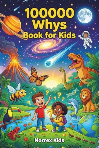 Whys Book for Kids: A Children's Encyclopedia for Curious Kids Ages 8–12: Science, Space, Animals & More 100000