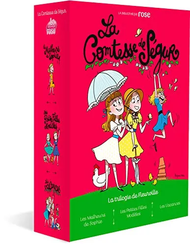 Coffret Comtesse de Ségur - La Trilogie de Fleurville: Tome 1, Les Malheurs de Sophie ; Tome 2, Les petites filles modèles ; Tome 3, Les vacances