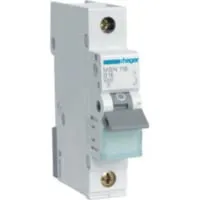 Hager MBN116 Sicherungsautomat 1P B-16A 1M - Zuverlässiger 1-poliger LS-Schalter mit 16 A Nennstrom. Optimaler Schutz durch 6 kA Ausschaltvermögen. Ideal für anspruchsvolle Installationen mit einfacher Montage.