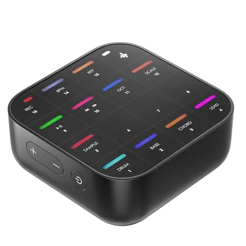 Donner MEDO Midi Synthesizer Controller - Audio-Controller mit vielseitigen Funktionen für kreative Musikproduktion und intuitives Spielen.